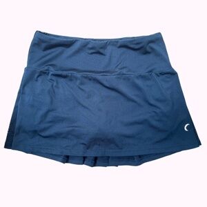 Zyia Active Women's Size S Chill Clubhouse Tennis/Pickleball Skort Navy